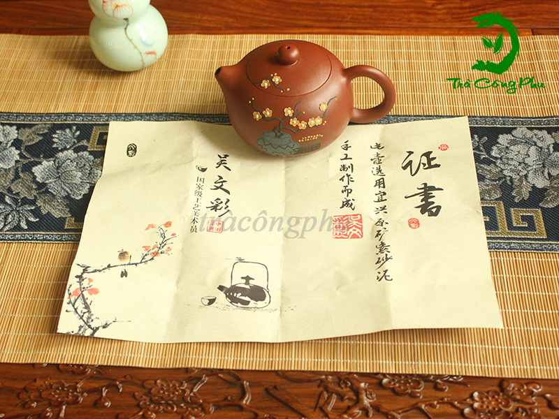 Ấm Tử Sa Tây Thi Mai Hoa Thanh Thủy Nê ATS1110